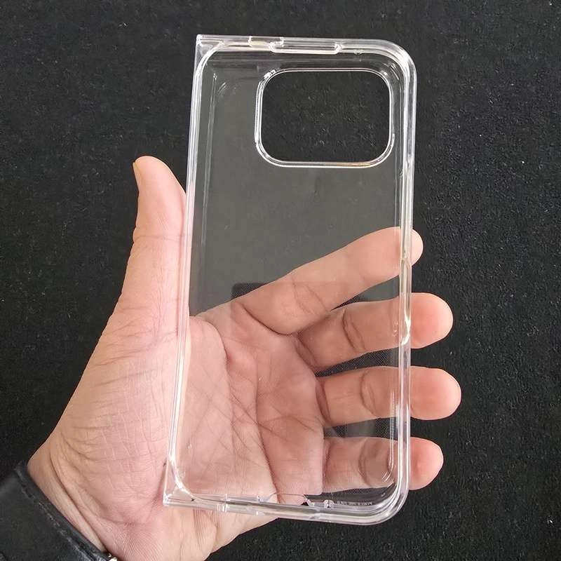 Ốp lưng nhựa trong suốt Google Pixel Fold 2 / Pixel 9 Pro Fold